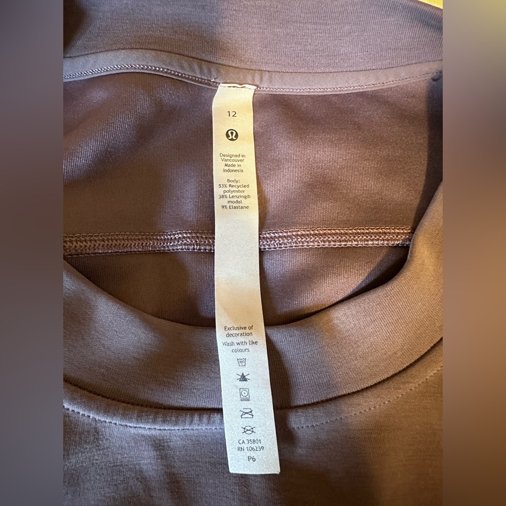 Lululemon Oversized Cropped Crew